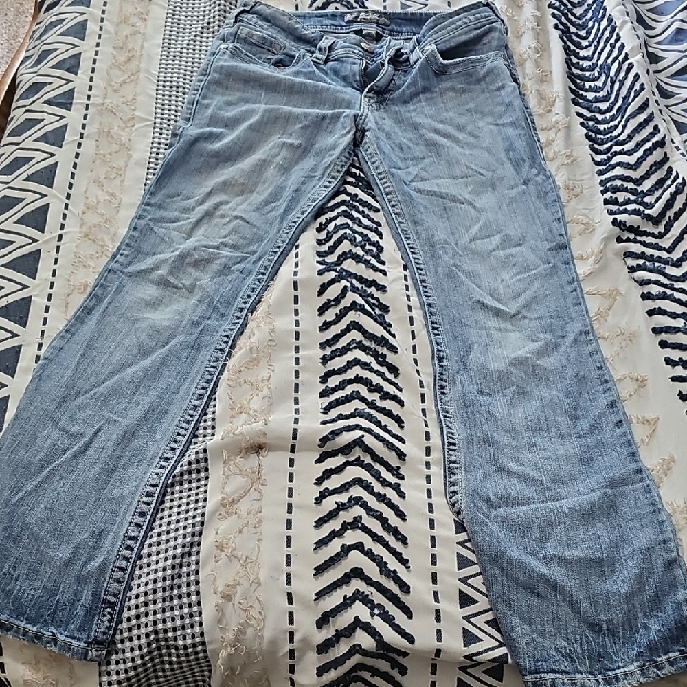 Silver Suki Jeans